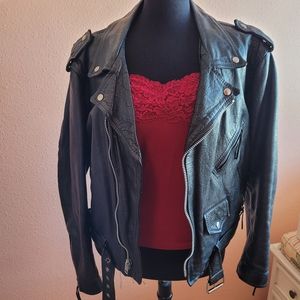 Leather Motorcycle Jacket